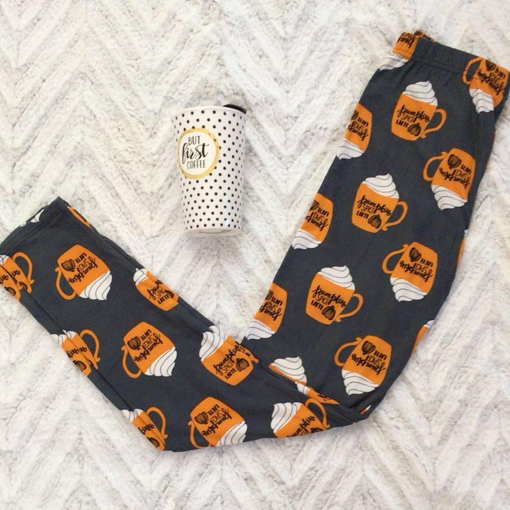 Leggings pumpkin spice latte